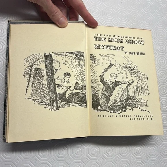 5 Vintage Rick Brant Science Adventure Hardcover Books John Blaine 1950’s-1960’s - Picture 11 of 16